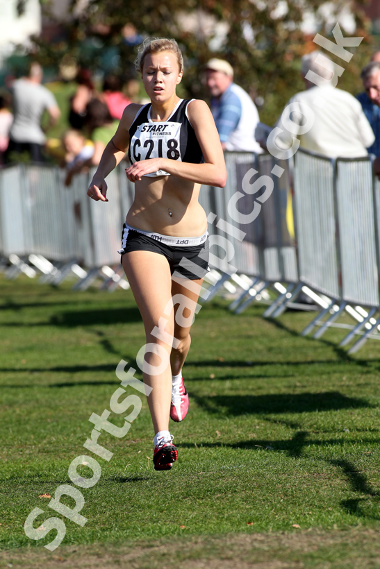Robyn Lanceley (Rotherham Harriers), Senior Women Northern Cross Country Relay, Graves Park, Sheffield